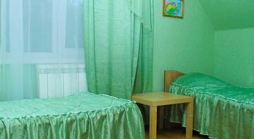 Фото номера Двухместный номер с 1 кроватью или 2 отдельными кроватями Гостевой дом Guesthouse Solnechnaya Polyana г. Манжерок 3